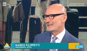 RAI1 - UnoMattina: intervista al Presidente ASTOI Nardo Filippetti - 7.9.2017