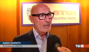 TG5 / 13:00: intervista al Presidente ASTOI Nardo Filippetti - 5.7.2017