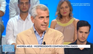 RAI1 - La Vita in Diretta: intervista ad Andrea Mele, Vice Presidente ASTOI