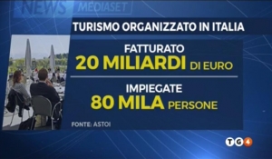 TG4 / 19:00 - Turisti Pochi, Lavoro a picco