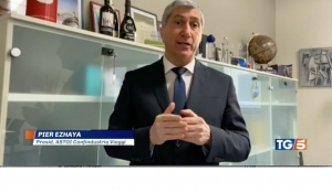 Canale 5 / TG5 h 8:00 – Pier Ezhaya, Presidente ASTOI, commenta le misure contenute nella nuova ordinanza del Ministero della salute.