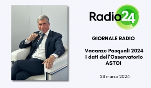 Radio 24 / GR24 – Pasqua e Ponti di primavera: Le mete preferite degli italiani